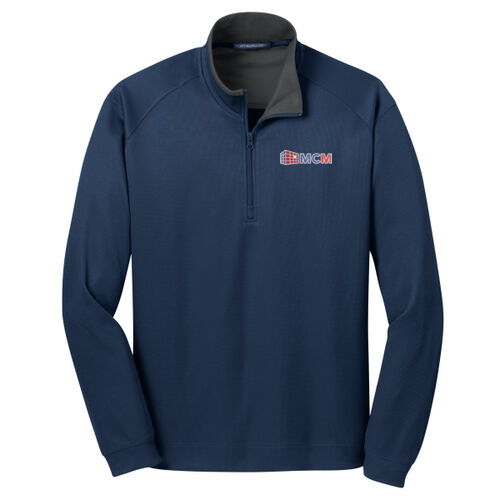 Port Authority® Vertical Texture 1/4-Zip Pullover Thumbnail
