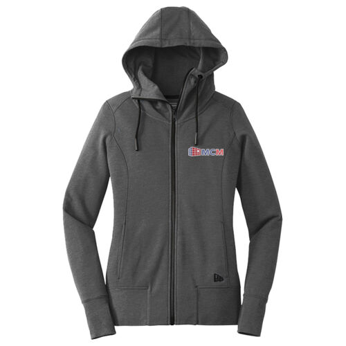 New Era® Tri-Blend Fleece Full-Zip Hoodie Thumbnail