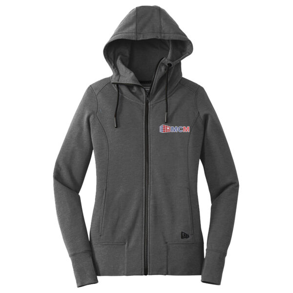 New Era® Tri-Blend Fleece Full-Zip Hoodie Thumbnail
