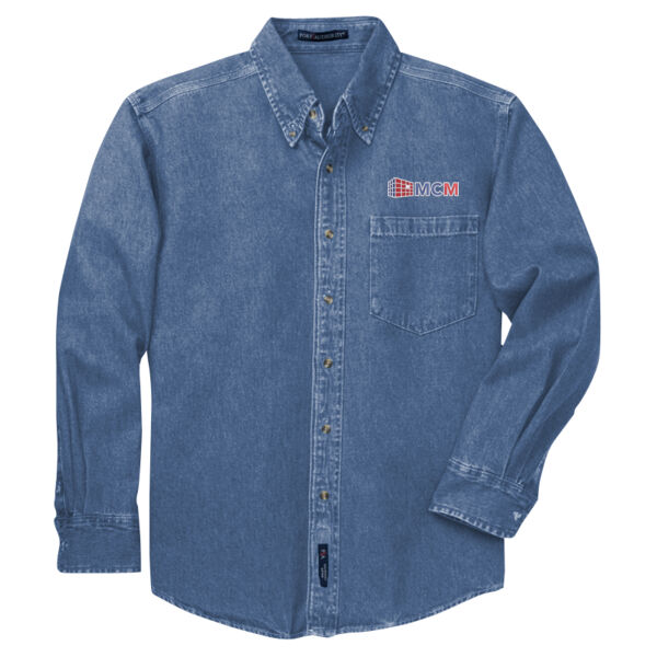 Port Authority® Heavyweight Denim Shirt Thumbnail
