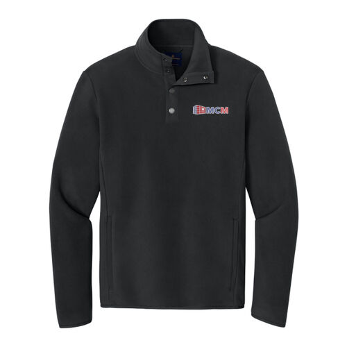 Brooks Brothers Fleece 1/4 Snap Neck Thumbnail