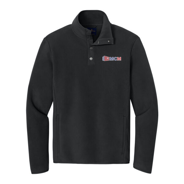 Brooks Brothers Fleece 1/4 Snap Neck Thumbnail